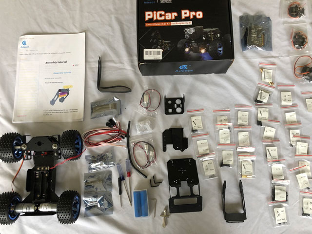 Adeept PiCar Pro Robot Car Kit – Part 2 Kit Parts