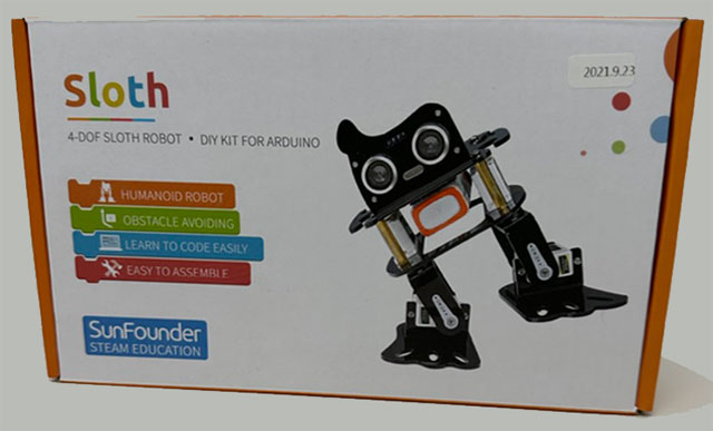SunFounder Dancing Sloth Robot Kit – Part 1 The Purchase